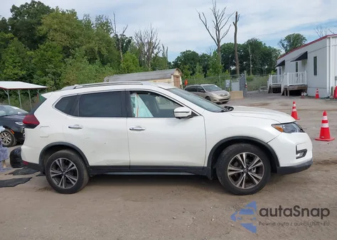 2019 Nissan Rogue Sv из США, поврежденный, VIN JN8AT2MV5KW372421